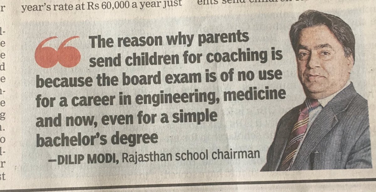 MishraMc's tweet photo. There is need to revise course curriculum right from school to Collegue . Education has to be relevant for family, society and country https://t.co/2If2bUqKds