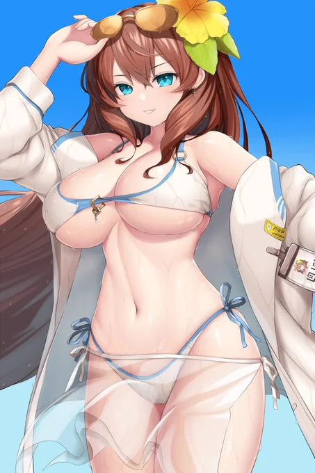 お待たせしました!海辺の科学者ソヒ完成しました!
#ガーディアンテイルズ #ガデテル 