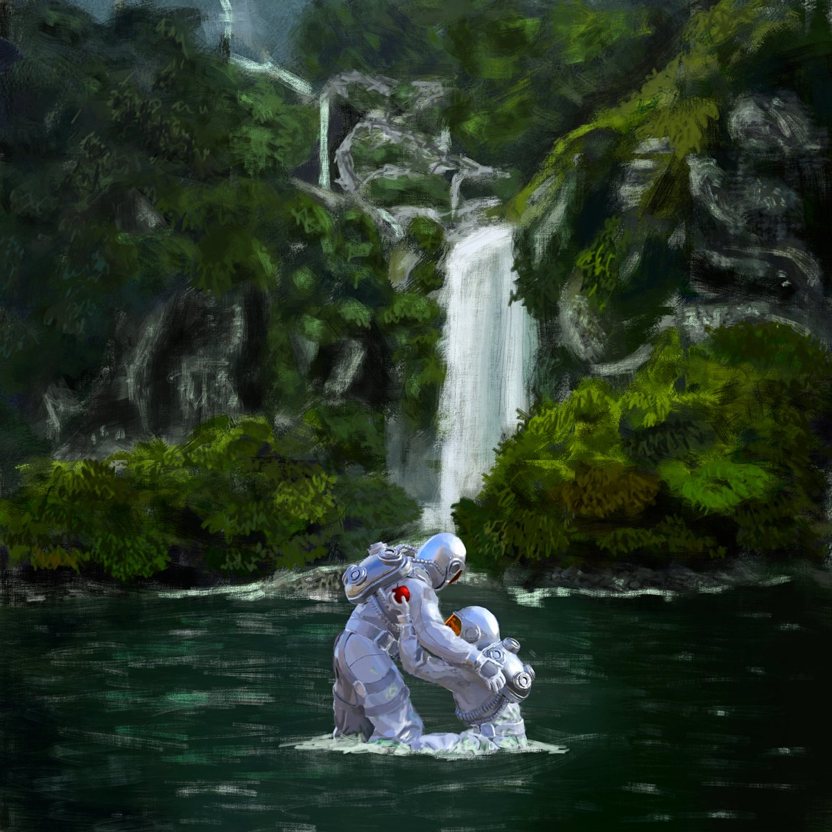 ccmordi's tweet photo. New painting
“On The Sixth Day”[4K] https://t.co/bJ50bGpwDh