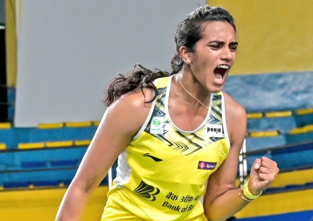 sachin_rt's tweet photo. Many congratulations @Pvsindhu1 on winning the #SingaporeOpen2022 Women's Singles title.
Your attitude and spirit to win every game is something that inspires everyone! 
Many more to follow. 🇮🇳 https://t.co/0HfHtsRNQD