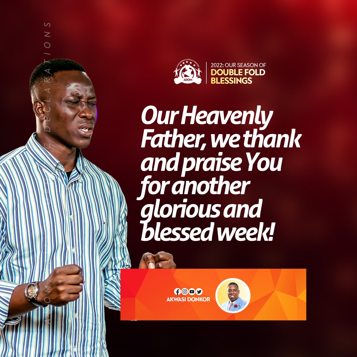 drakwasidonkor's tweet photo. Shout  THANK YOU LORD!!
#restroundabout
#doublefoldblessings
#adom https://t.co/o3x6MCrEnc