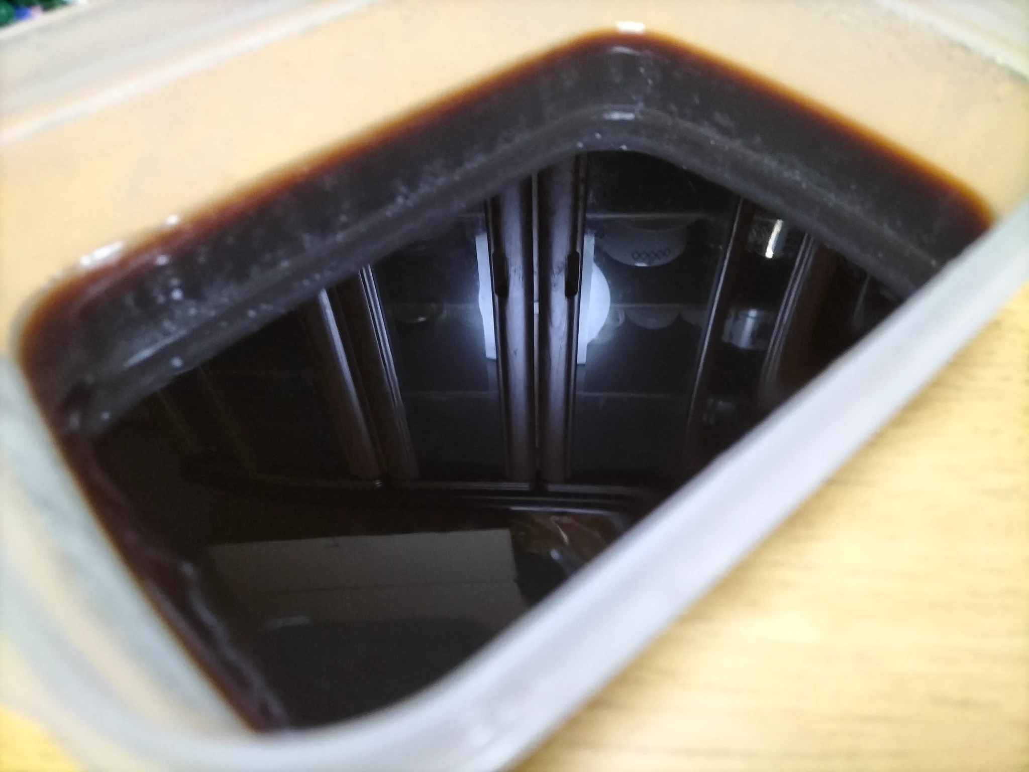 コーヒーゼリー作りました♬
お鍋でゼラチン溶かすより確実で簡単でした🌸  