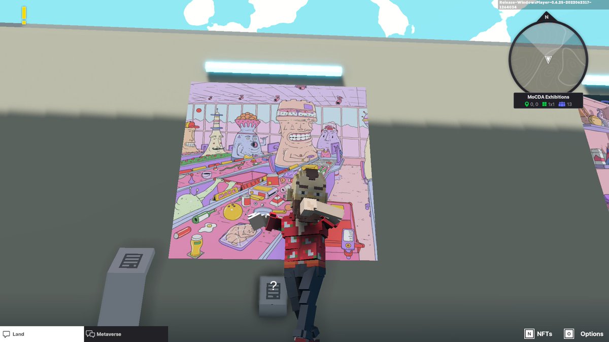 ppikky599's tweet photo. @TheSandboxGame @SuperRare I just participated in the #TheSandbox weekly contest for a chance to win 200 mSAND! I found the art piece, check out my screenshot below!
👇 https://t.co/fxXfNVK5fw