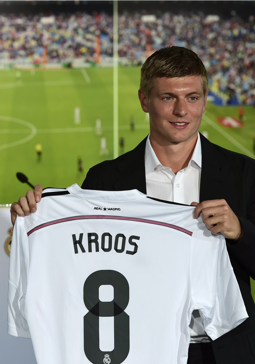 📅 New signing Toni Kroos unveiled, #OTD in 2014. The rest is history.

<a href="/ToniKroos/">Toni Kroos</a> | #UCL
