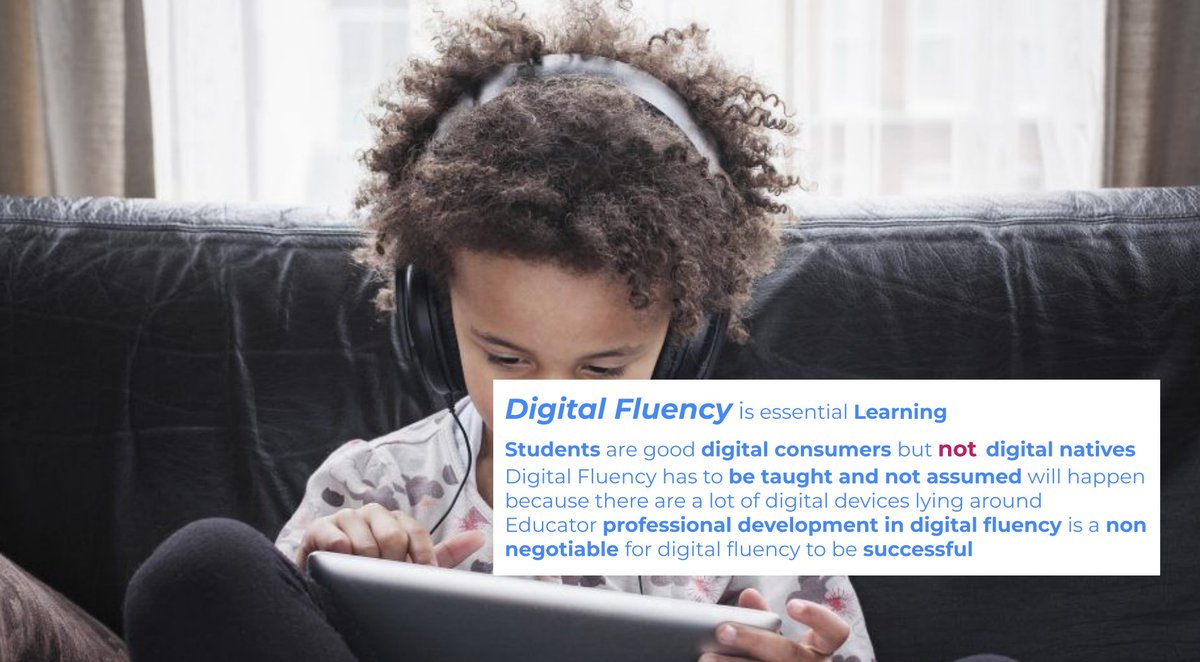 jamie_stark's tweet photo. Day 3 of #PTCTech @ #PTC2022 focuses on 'Future #Learning Networks' - developing an understanding of how #digitalfluency, #digitalliteracy & #informationliteracy are integrated, support + engage learning w/ 21-century skills, disposition & attitudes. #edtech #ISTEcert #leadership https://t.co/8Z9p88C9tS