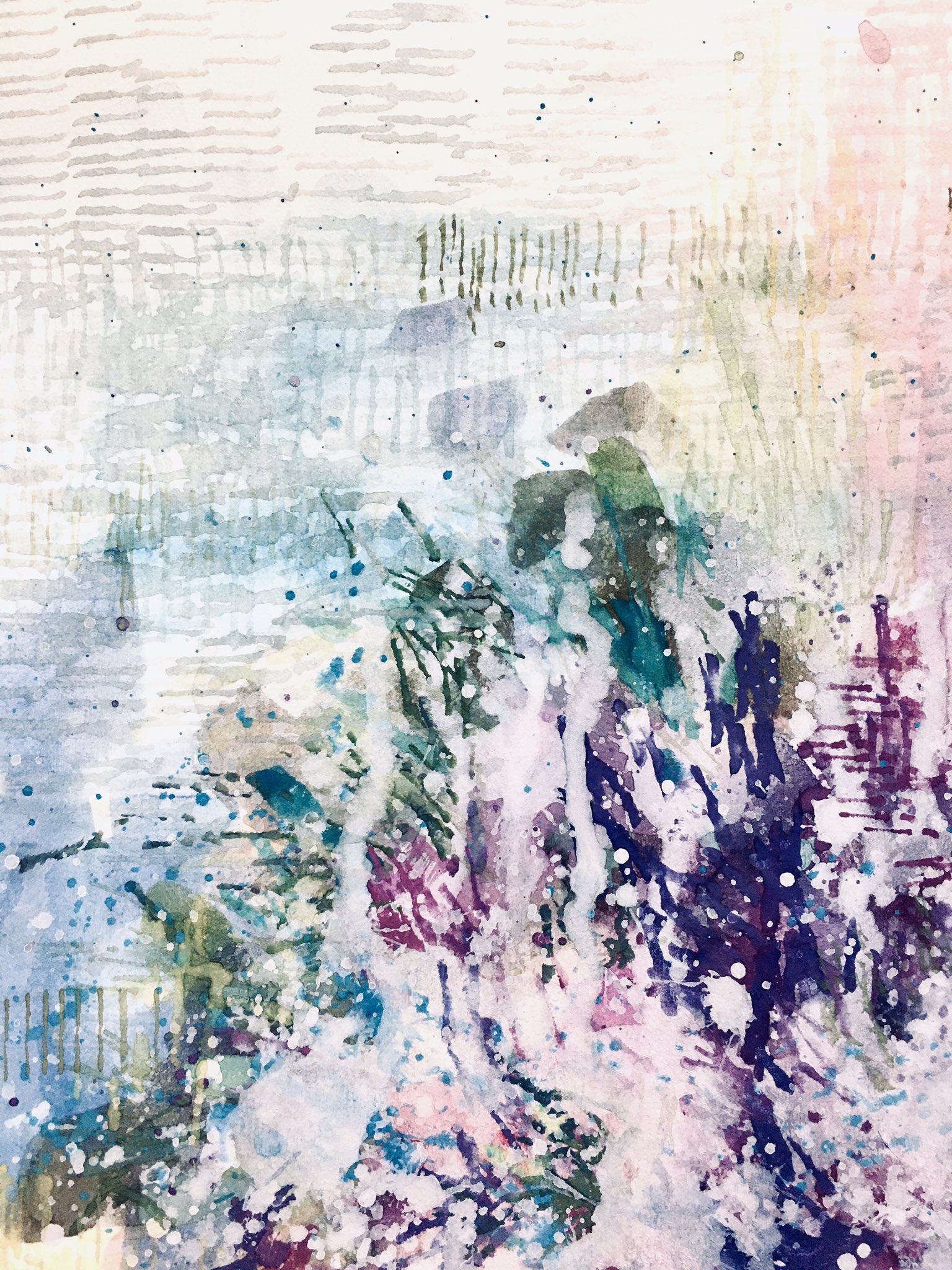 水彩画花 - অনুসন্ধান / X