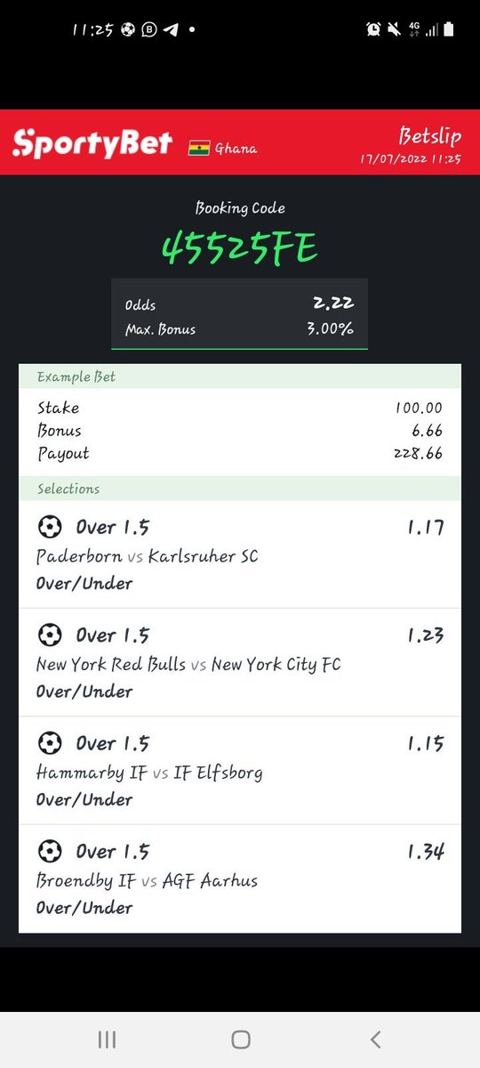 bmf_underrated's tweet image. 💚2 odds

Sportybet 🇬🇭: 45525FE

🔞bet responsibly 

@ConvertBookie 
@sheman9090 
@surecr7