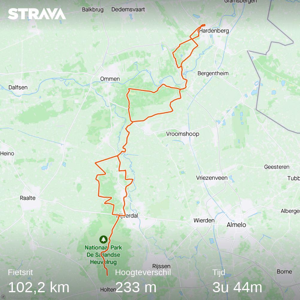Bekijk mijn fietsrit op Strava.
strava.app.link/V2QG9awEJrb
