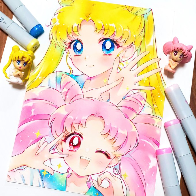 月野うさぎ生誕祭22のtwitterイラスト作品