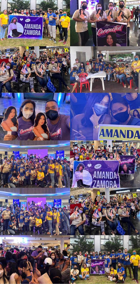 AMANDAmazings's tweet photo. @amandaazamora’s last #ConnectedMallShow 🥹 you did great mands, u deserve all the love &amp; support, so proud of you! Thank u so much TAF &amp; Zamora fam, solid 😍

&amp; Thank you STARHUNT for giving them an opportunity to show off their talents 💛

See u all sa #ConnectedTheMovie PN! 🥰 https://t.co/6aKFCYFXyt