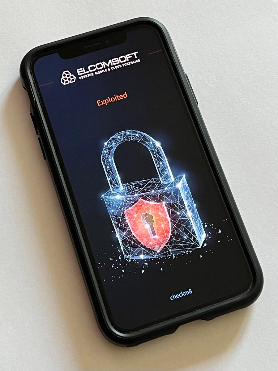 Keychain and full file system extraction from iPhone X running iOS 15.6: done #dfir #apple #checkm8