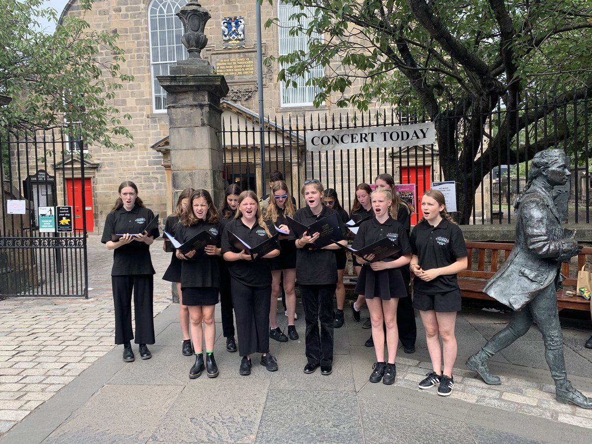 CgsDept's tweet photo. Looking forward to our final concert at @CanongateKirk starting at 1.30pm #CGSEdtour https://t.co/ImekQr2N4i