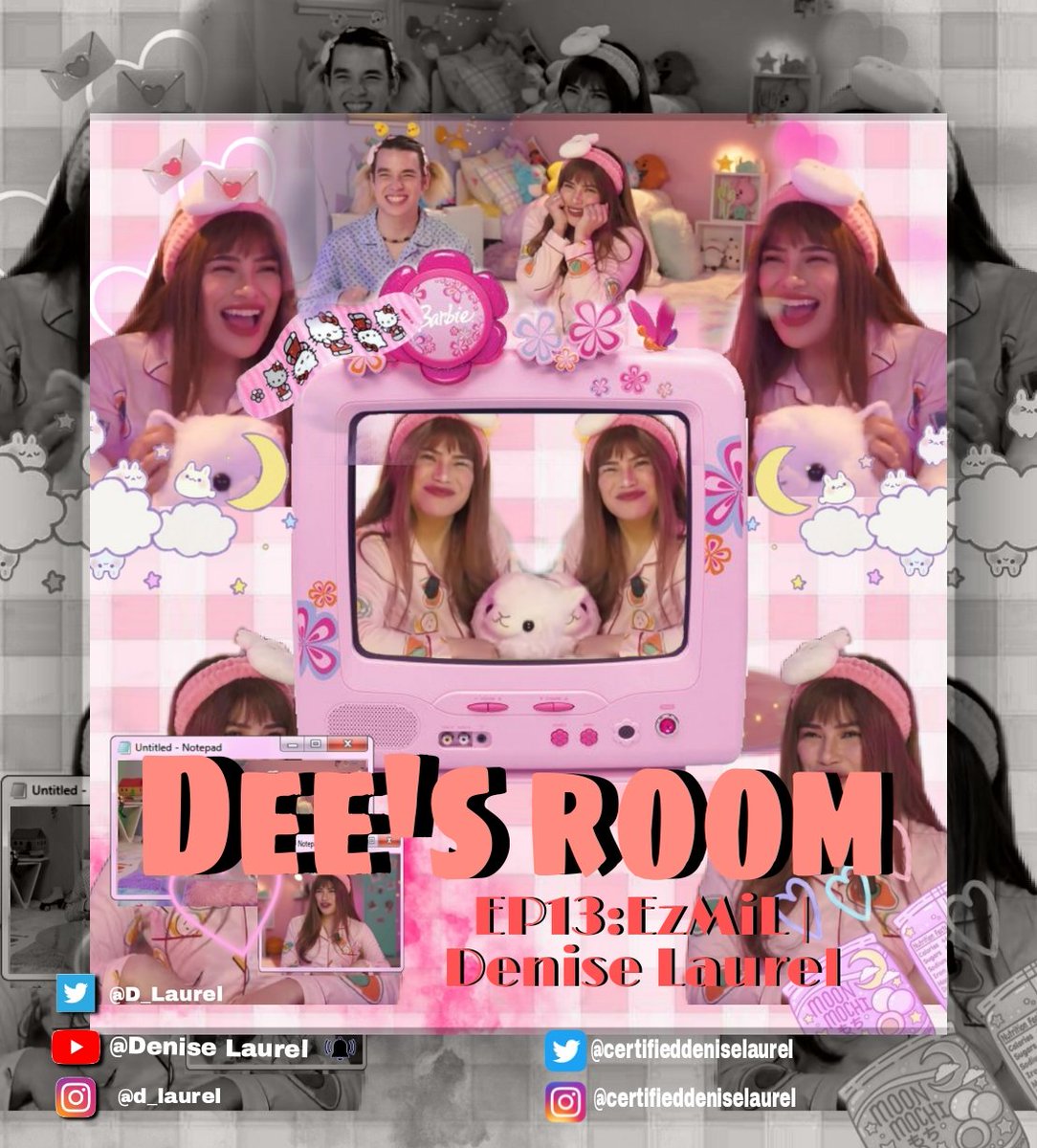 certifieddenise's tweet photo. EP13 EzMiL | Denise Laurel 
SOUNDS ON!! @EzMil27 Hot and Spicy 🌶️🔥 #DEESROOM 
@D_laurel  for those who haven't watched this episode yet, please watch it and it's a great pity to watch...
thanks!!! https://t.co/2YATcEhWPT