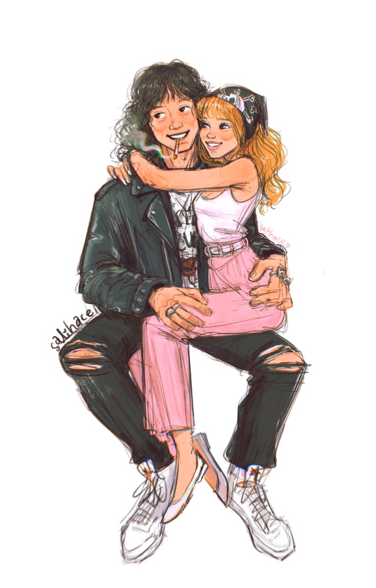 buriedbloom's tweet image. rip eddie munson and chrissy cunningham