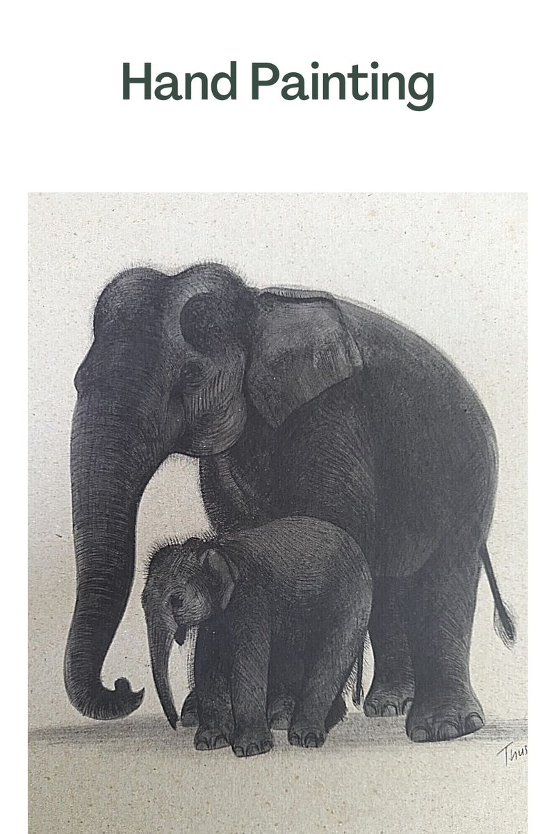 AriyasiriImesha's tweet photo. "Elephant " hand painting on Recycled papers with Acrylic paints. Modern Home Decors. Wall Art "Elephant" painting
#ROSSYCURVEShandpainting #elephantwallart #Weekendchoices
https://t.co/C9C9ds1pUJ https://t.co/Ervy7oASKX
