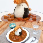 【話題】よく見たら、こんなとこにもシマエナガ!ヤンキーカレー!