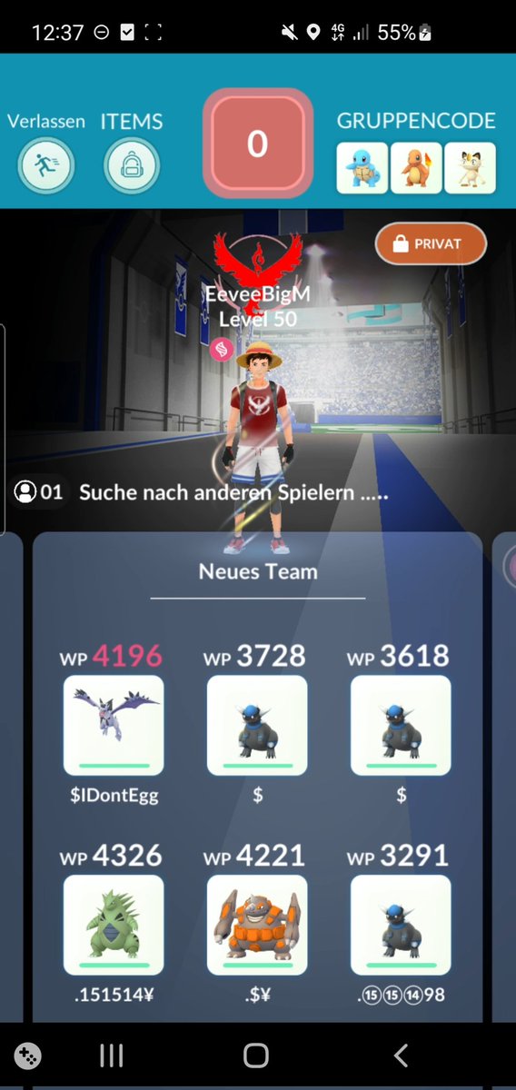EeveeBigM's tweet photo. Lavados solo🥳🥳🥳
Teilweise Bewölkt
Flügelschlag/Hitzewelle
#PokemonGO #soloraider https://t.co/WsNr9qKyfj