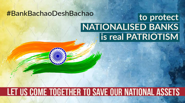 Strengthen Public Sector Banks , do not privatise.

Save PSBs , Save the Nation.

#PublicBanksNotForSale