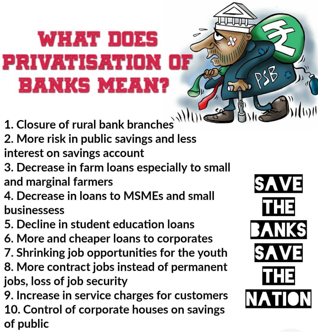 SinghRicky007's tweet photo. #PublicBanksNotForSaleIf
#BankBachaoDeshBachao https://t.co/pZXvWlmfvB