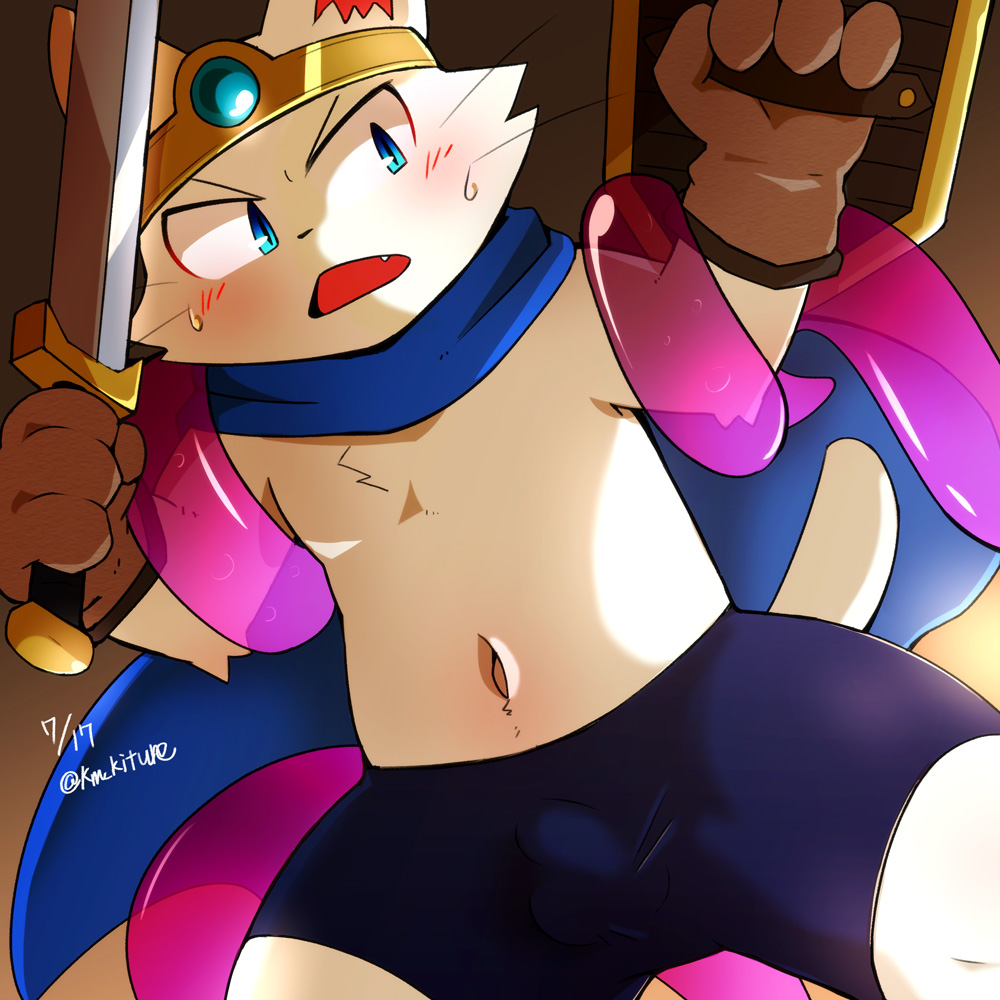km_kitune's tweet photo. 【FA】ｽﾊﾟｯﾂﾈｺ勇者くん https://t.co/pKgk1mMqoL