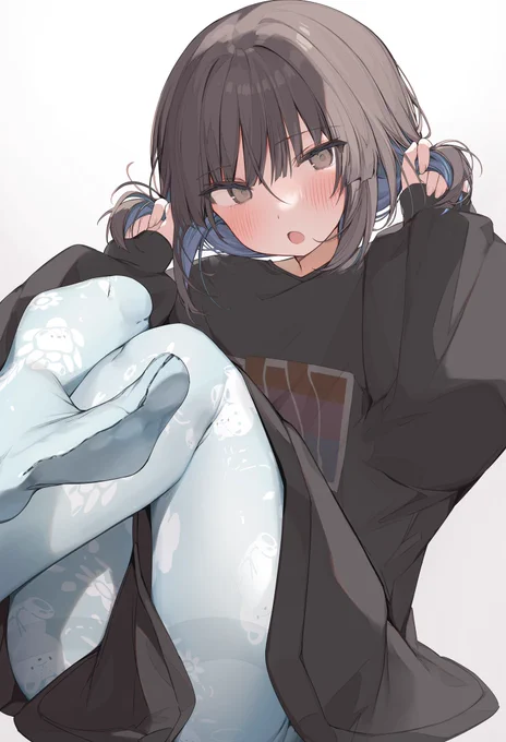 インナーカラー✖︎カラータイツ 