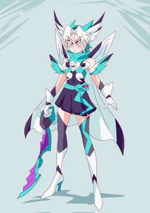 キュアエビリティライブ。光と闇の力を併せ持つ。 #キュアライダー #ライダー少女 