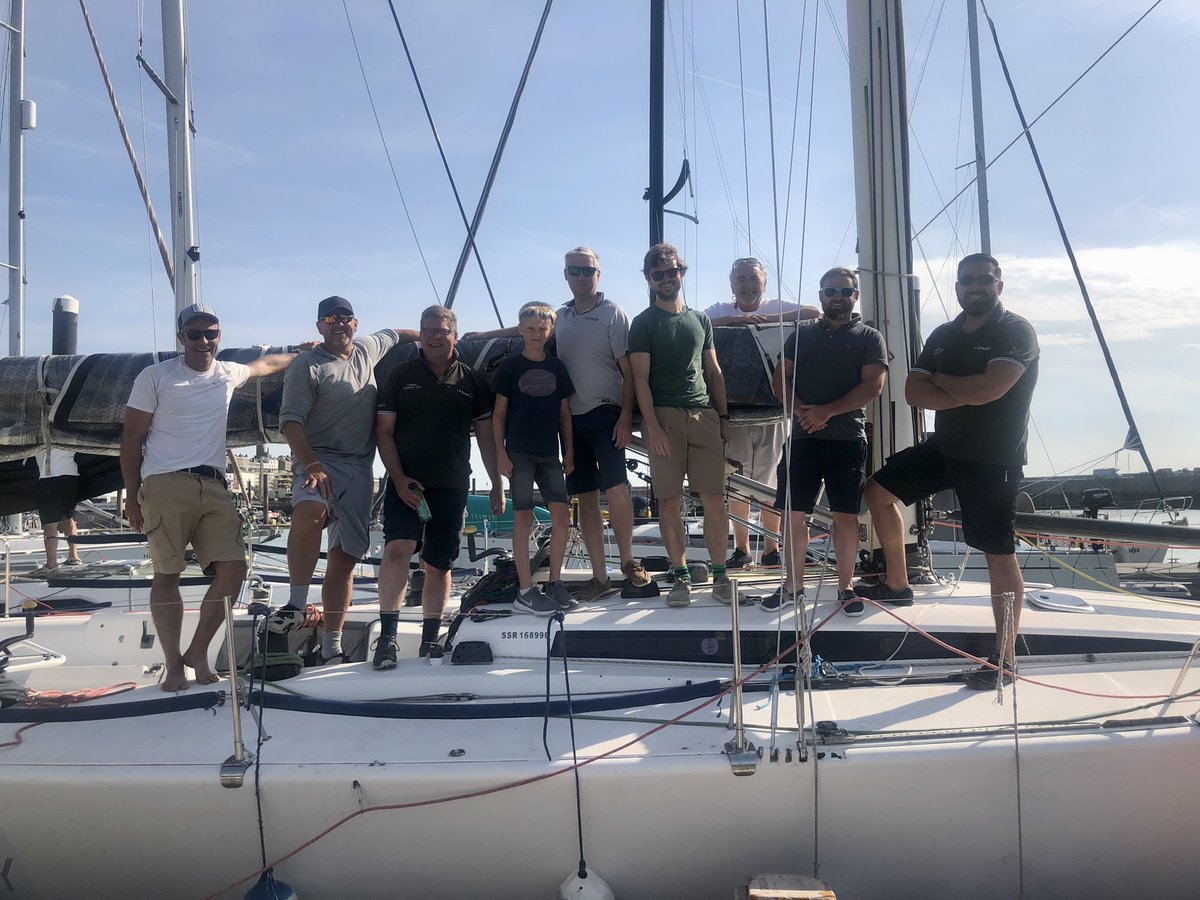 ramsgateweek's tweet photo. Your team looking cheerful before the start of the #RoundtheGoodwinsRacetoday. #RamsgateWeek @TJD_Associates https://t.co/hY3IY4gLrq