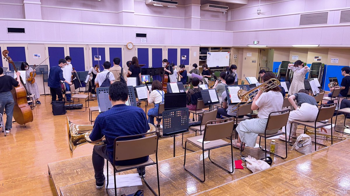 orchestra_ann's tweet photo. お久しぶりです！
本日から、第2回演奏会に向けた練習が始まりました💪 https://t.co/KaMUwQRWI4