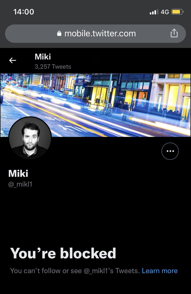 🚨Muchísimo cuidado, se están intentado pasar por mi mandando DMs.

Bloquead / Denunciad si podéis, esta cuenta (<a href="/_mikl1/">MICHAEL COLLINS</a>) gracias :)

Me tiene bloqueado encima el HDP