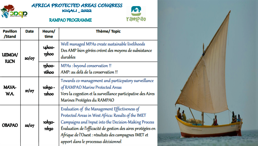 rampao_network's tweet photo. #APAC2022
#Uicn_paco
Join RAMPAO and its Members at the following events.
#MAVA #OBAPAO #UICN #FFEM #DAMCP #PRCM https://t.co/hRCW0l8SHD