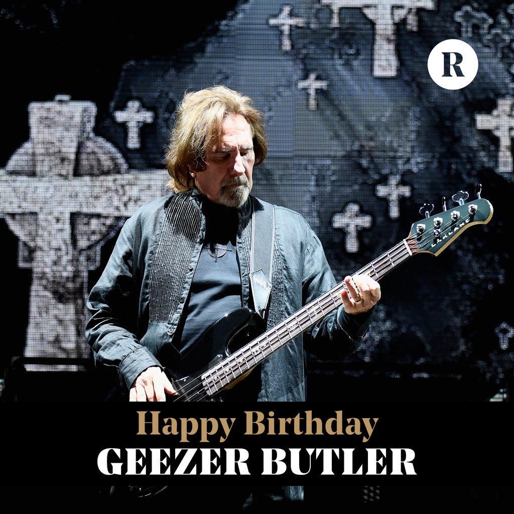  Happy birthday, Geezer Butler!  What\s your favorite song the Black Sabbath bassist has ever played on? 