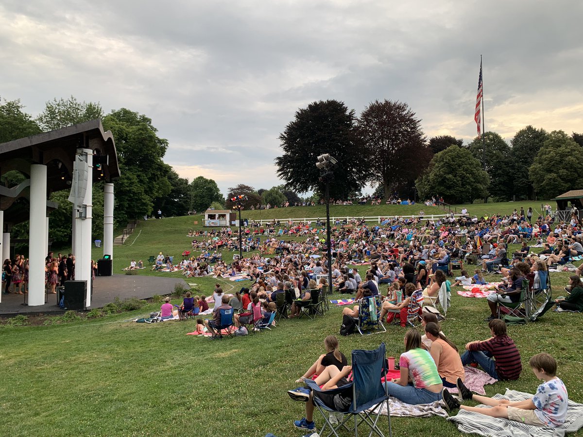 Such a great night for <a href="/UDSummerStage/">UD Summer Stage</a> at Rose Tree Park!!