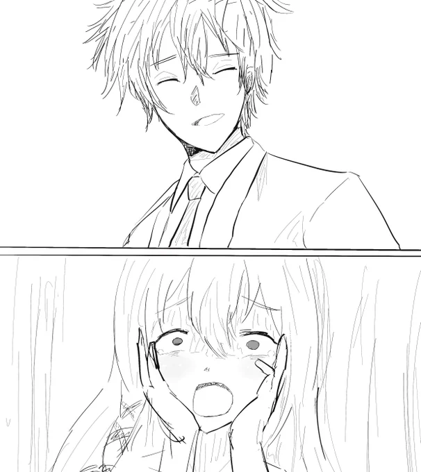 #engage_kiss
「俺、お前のもやし料理好きだぜ」 ポチッ‼︎ 