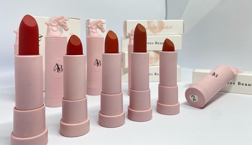 AreesBeauty's tweet photo. SALE! All the products are on 20% sale, shop yours now, link in the bio ❤️ #areesbeauty #beauty #makeup #lipstick #satinlipstick https://t.co/cDZrvw4SwP