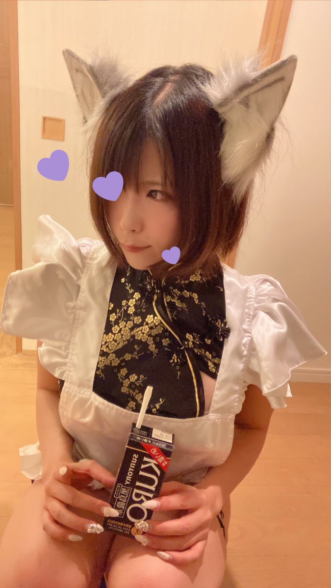 中華生意気ねこメイド+くろ烏龍茶 