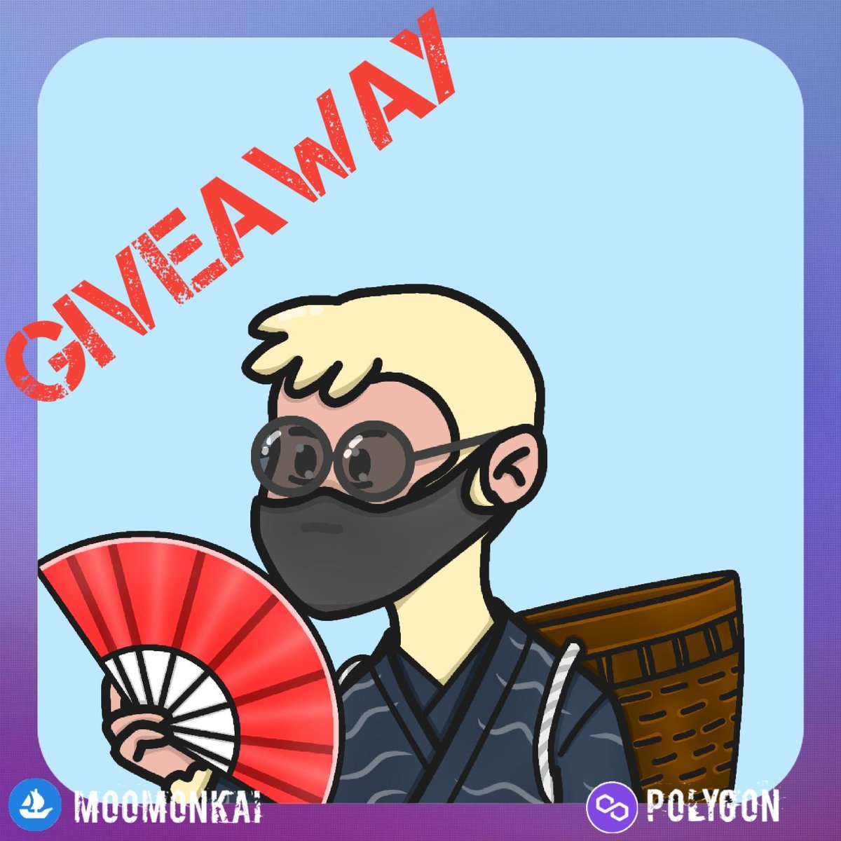🐵 MooMonkai GIVEAWAY🎉

🐵 MooMonkai#021🎉

1️⃣ - ❤️ &amp; RT
2️⃣ - Follow 
<a href="/moomonkainft/">MooMonkai</a>
3️⃣ - Tag 2 friends

🕰️48 Hours

#NFTGiveaway #NFTGiveaways #NFTCommunity #NFT #GiveawayAlert #NFT宣伝枠 #NFTJapan #nftindo #nftcollectors