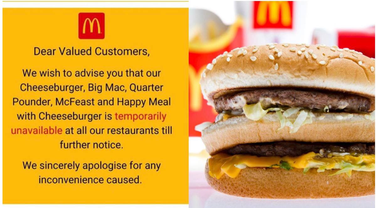 🤮McDonald's Fiji have issued a warning that some of their burgers containing human meat are currently unavailable across the country.

<a href="/zeeemedia/">ZeeeMediaOfficial</a>