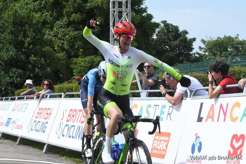 <a href="/mary_wilko/">Mary Wilkinson</a> wins the Lancaster GP! 👑

Our first ever British Cycling National Road Series win! 💥 

📸 <a href="/VeloUK/">British Cycle Sport</a>