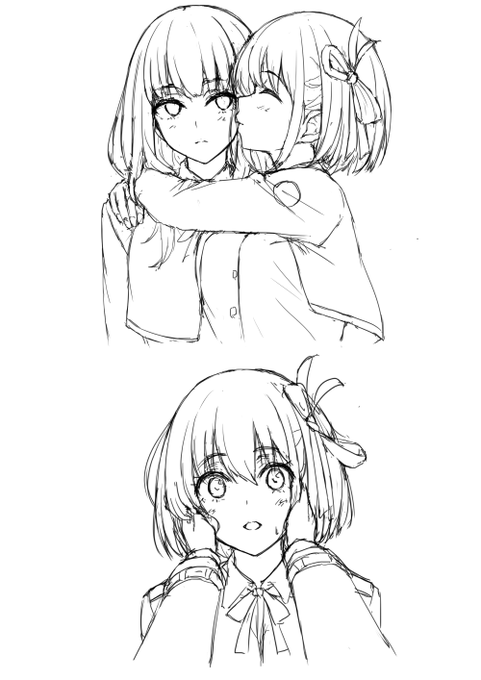 ラフ
3話を何回か視聴してセルフ解釈違いを引き起こしかけている 