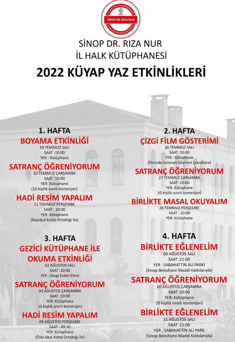 sinop il halk kütüphanesi (@sinopilhalk) on Twitter photo 