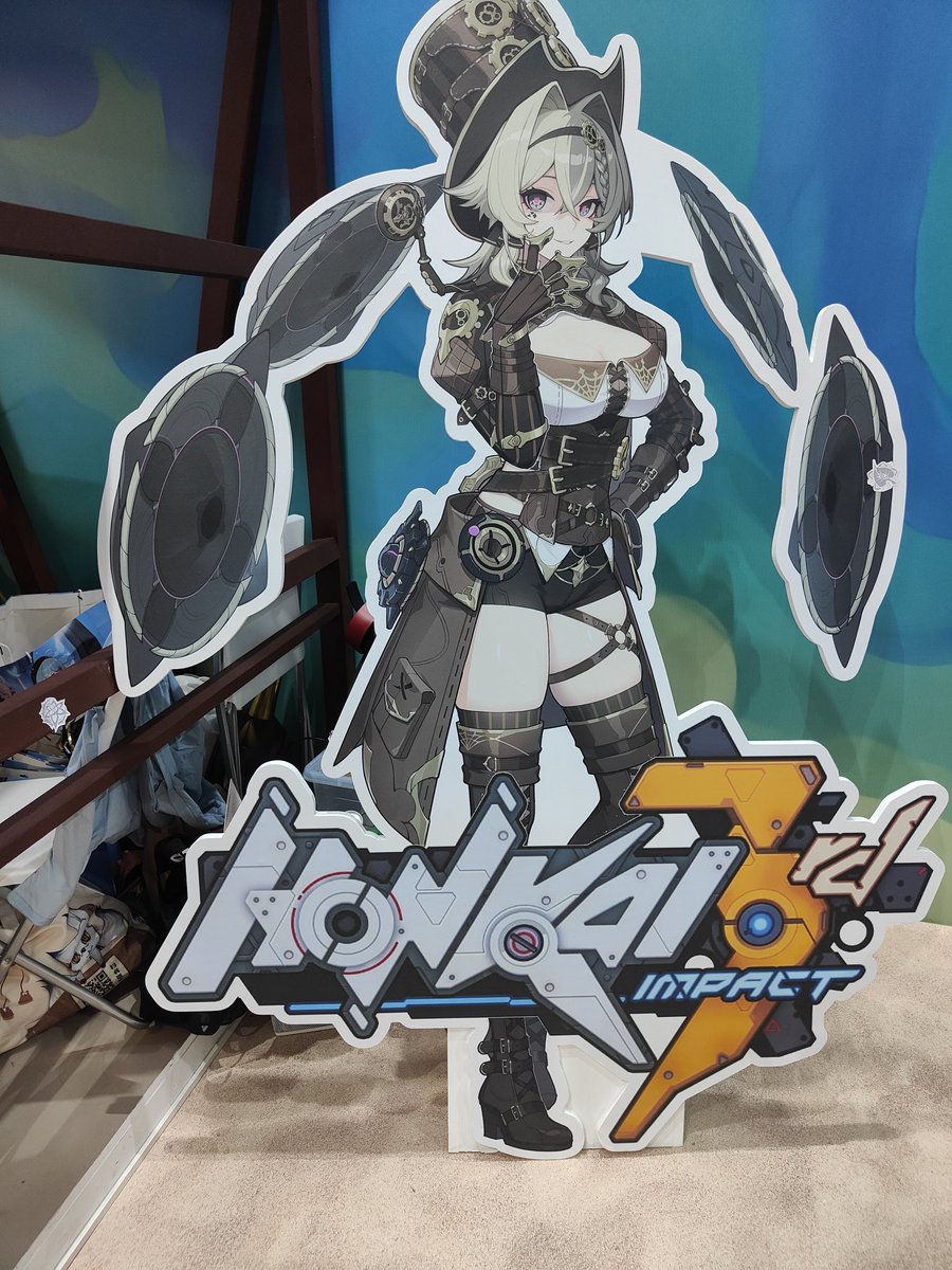 chapps_JP's tweet photo. Other booth stuff✩
#HonkaiImpact3rd #JapanExpo2022 https://t.co/pRNydFlr72