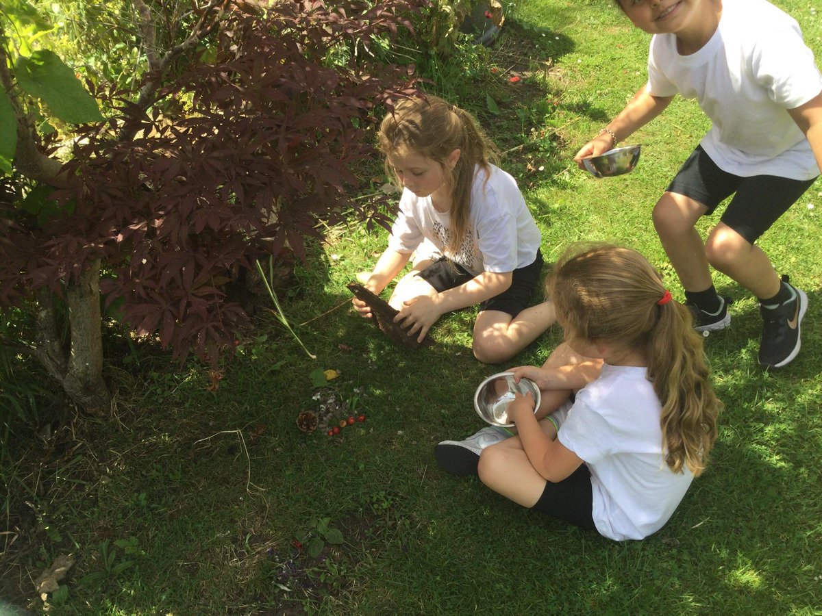 SchoolMillfield's tweet photo. Year 1 made homes for the squirrels last week during their outdoor session. They also collected some leaves to use for leaf printing 😃🍃🐿 https://t.co/ipJxv7TcxU