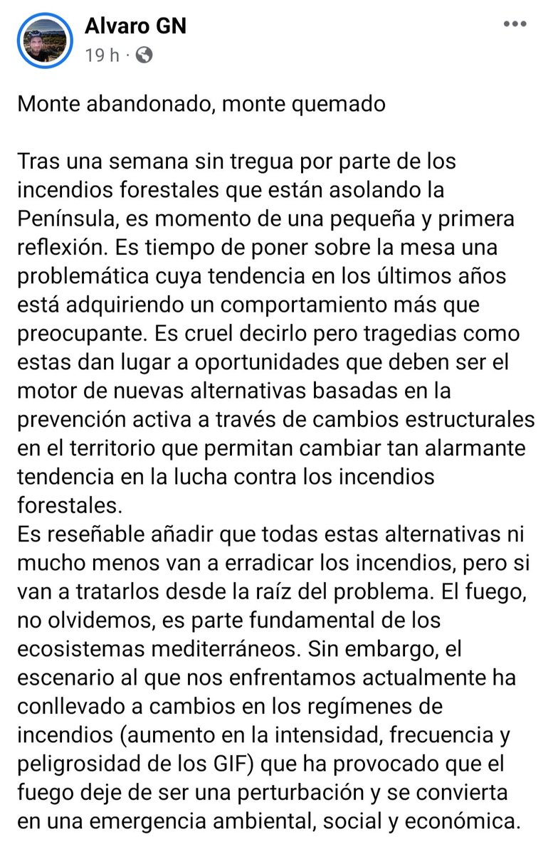 QuercusBroteri's tweet photo. Es tiempo de políticas, no de políticos (Parte I) #IncendiosExtremadura #IFLadrillar #IFMonfrague #IFValledelJerte #IncendiosForestales https://t.co/IA9DAcBMAm