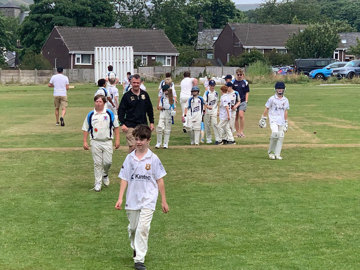 U13s have won their game this morning in a tight match against Saddleworth CC. Well done to all involved. #UCC