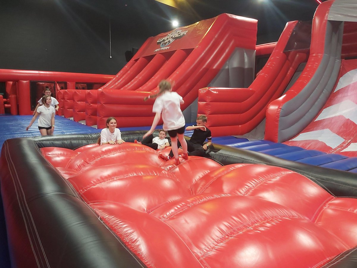 SchoolMillfield's tweet photo. Year 6 enjoyed a trip to Ninja Warrior last week! 😃💪 https://t.co/OlaSbjIRcl