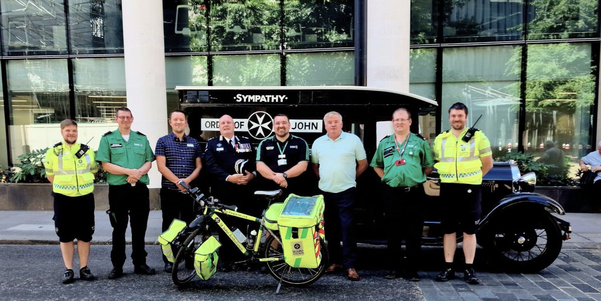 SJALondonCRU's tweet photo. We are affiliated with the @Carmen_Company as @SJALondonCRU and are proud to support #cartmarking every year in the @cityoflondon 

This year two @stjohnambulance vehicles were marked at the event @GuildhallLondon Sympathy and our brand new SIMbulance https://t.co/qs8wNBvDL6