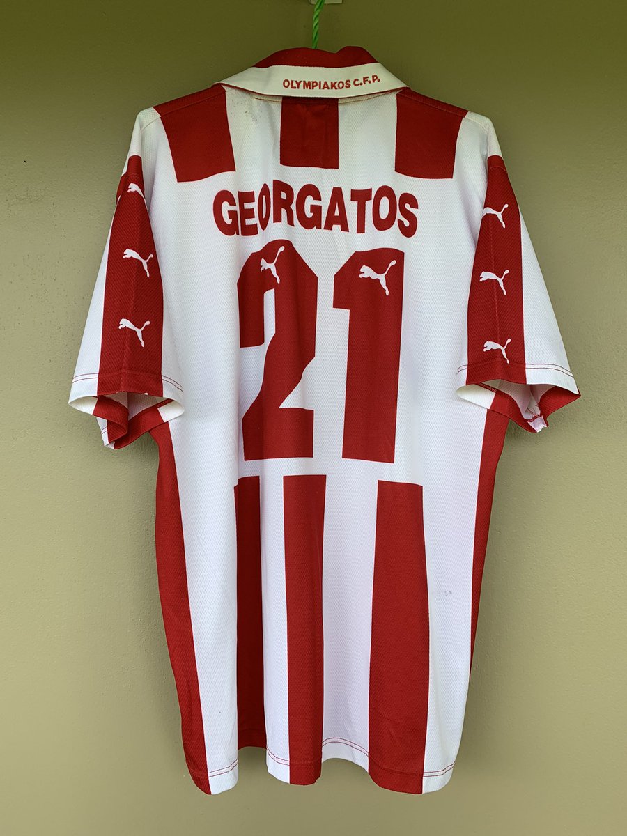 KongtapAFPringt's tweet photo. 🔥Olympiacos 1999🔥 @olympiacosfc 

#classicfootballshirts #OlympiacosFC #puma #jersey #football #superleaguegreece https://t.co/hmjTB5bsoB