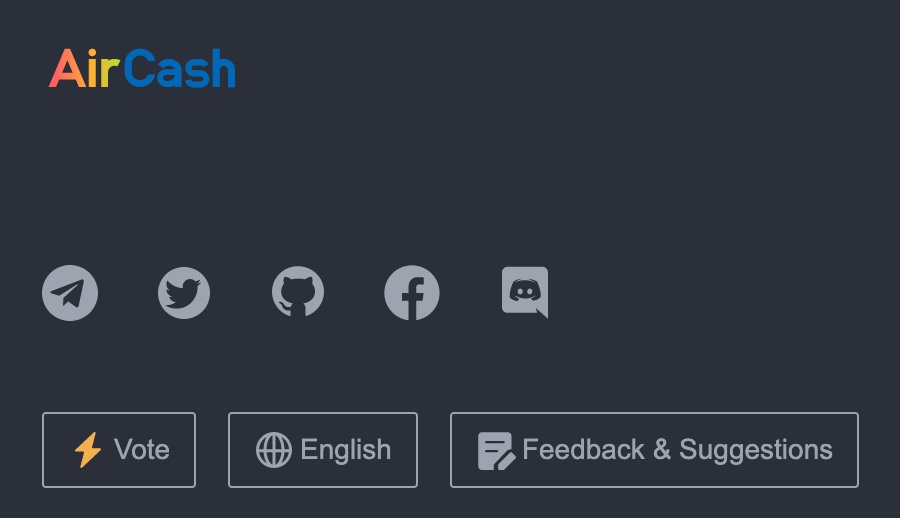 [AirCash Bug Bounty Bonus Distribution]

Thanks, BUIDLers, the DEV has adopted suggestions from the following 10 wizards.

Each of them will receive a bonus of 10 million $AIR.

Good Suggestion Pays.