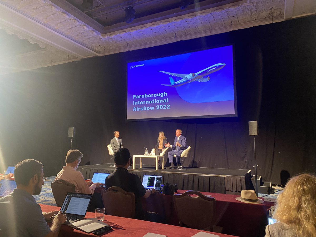 James Pozzi (@avweekjames) on Twitter photo Kicking off #FIA2022 with a <a href="/Boeing/">The Boeing Company</a> briefing with Stan Deal and Stephanie Pope. Kicking off #FIA2022 with a <a href="/Boeing/">The Boeing Company</a> briefing with Stan Deal and Stephanie Pope.