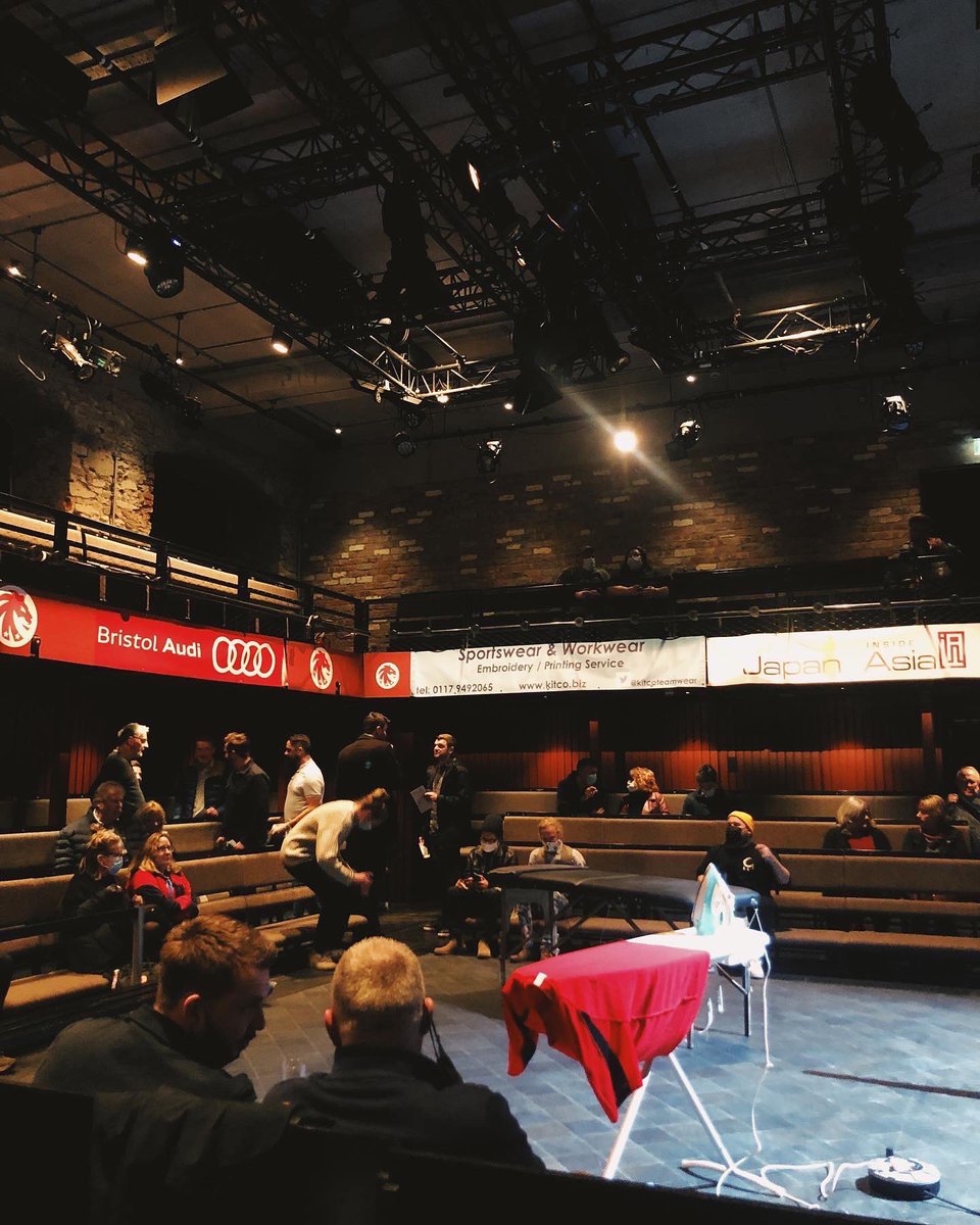 lowri_mathias's tweet photo. cheer @BOVTS for a great year of making theatre https://t.co/sf6TjXASDc